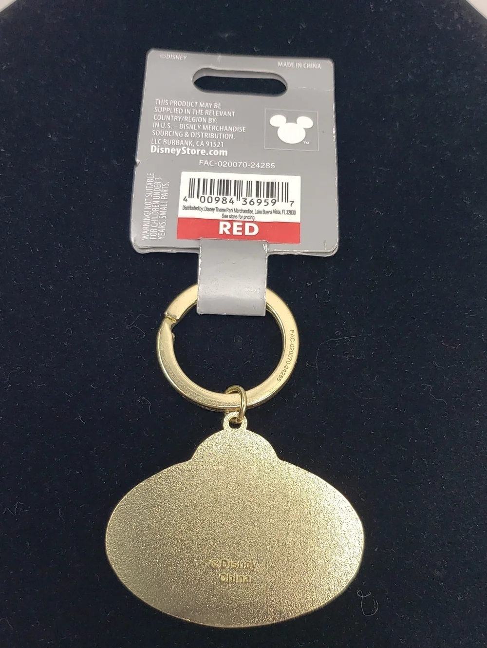 Disney #1 Nurse Keychain NWT